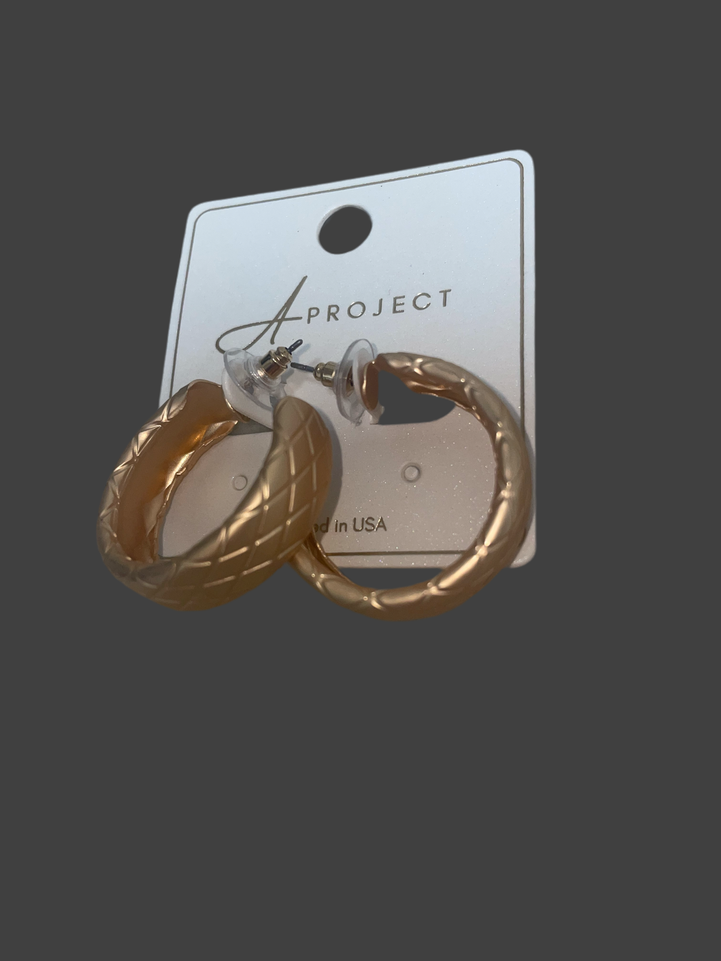 Gold hoop