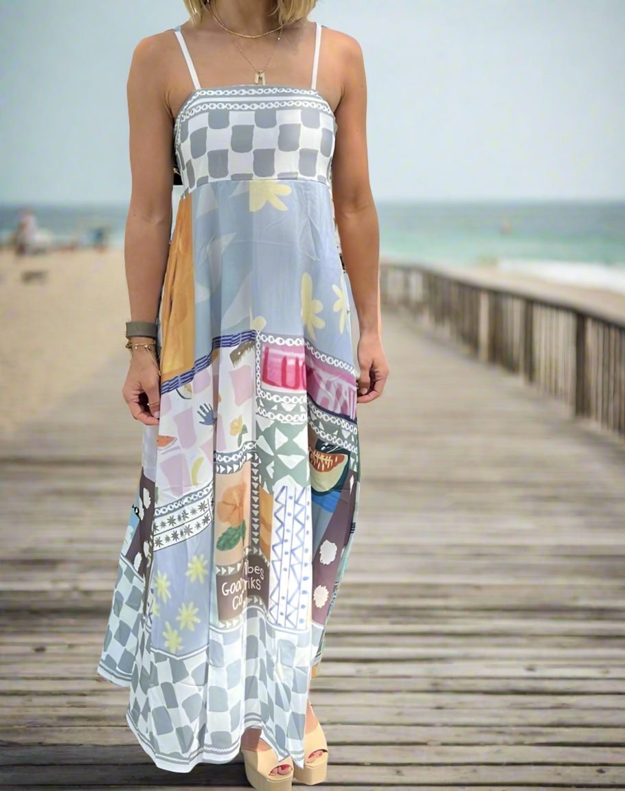 Graphic Cami Dress Dottie's Boutique Graphic Cami Dress Dottie's Boutique